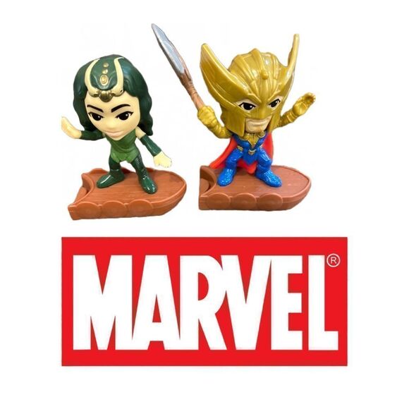 McDonald’s 2022 Marvel Figurines - 5 Total - Picture 2 of 4
